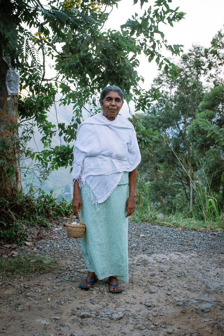 A Sri Lankan woman